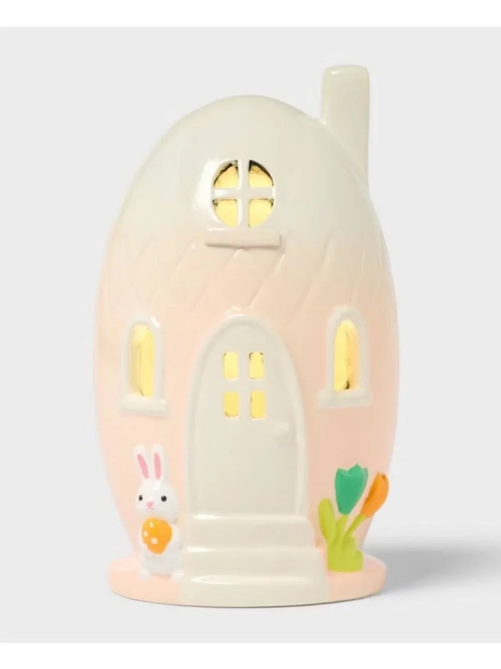Target Lighted Polyresin Easter Egg Shaped House Lamp Spritz™ Decor